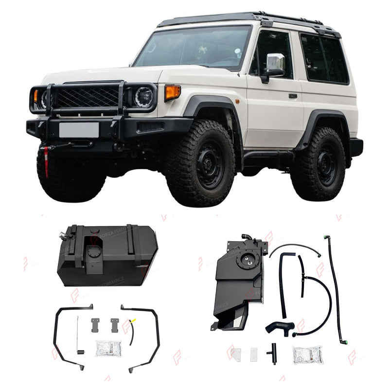 COMBO LONG RANGE FUEL TANK SYSTEM KIT 165L, +75L (EXTRA 20 GAL) EXTENDED RANGE for TOYOTA LAND CRUISER LC71 4.0L GASOLINE 2007+