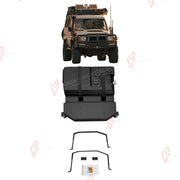 AUXILIARY LONG RANGE FUEL TANK SYSTEM 155L (EXTRA 41 GAL) EXTENDED RANGE for TOYOTA LAND CRUISER LC78 4.0L GASOLINE 2015+