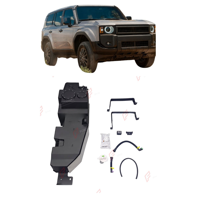 REPLACEMENT LONG RANGE FUEL TANK SYSTEM 110L, +42L (EXTRA 11 GAL) EXTENDED RANGE for TOYOTA LAND CRUISER PRADO LC250 2.4T PETROL 2023+