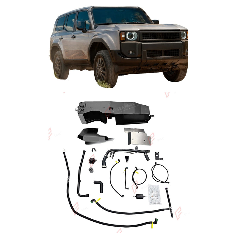 AUXILIARY LONG RANGE FUEL TANK SYSTEM 45L (EXTRA 12 GAL) EXTENDED RANGE for TOYOTA LAND CRUISER PRADO LC250 2.8T DIESEL 2023+