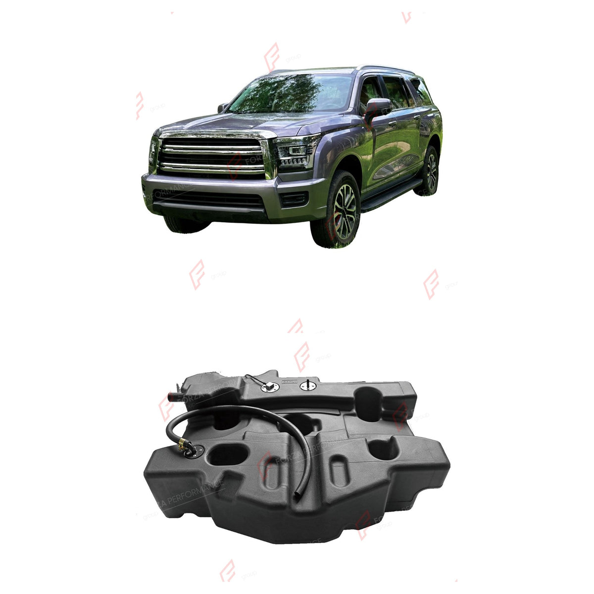 REPLACEMENT LONG RANGE FUEL TANK SYSTEM 120L, +40L (EXTRA 11 GAL) EXTENDED RANGE for NEW HAVAL H5 2023+