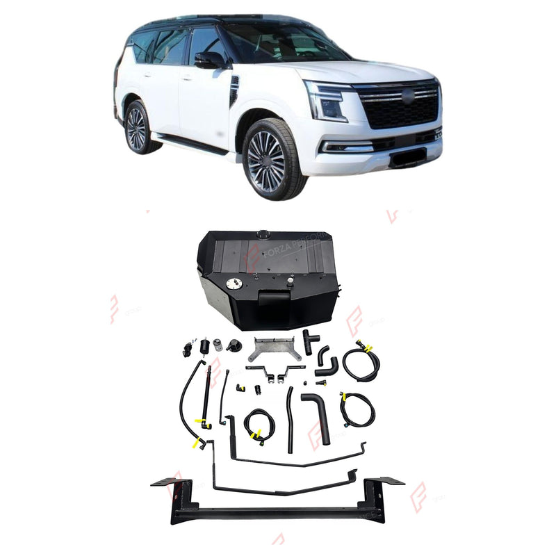 AUXILIARY LONG RANGE FUEL TANK SYSTEM 140L (EXTRA 37 GAL) EXTENDED RANGE for NISSAN PATROL Y63 3.5TT GASOLINE 2025+