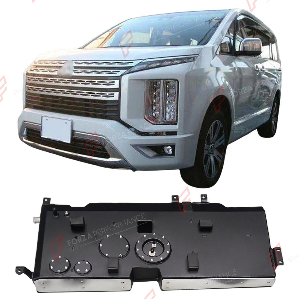 REPLACEMENT LONG RANGE FUEL TANK SYSTEM 110L, +46L (EXTRA 12 GAL) EXTENDED RANGE for MITSUBISHI DELICA D5 2.2T DIESEL 2019+