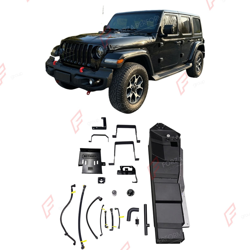 AUXILIARY LONG RANGE FUEL TANK SYSTEM 70L (EXTRA 18 GAL) EXTENDED RANGE for JEEP WRANGLER JK 3.6L PETROL (4-DOOR) 2007-2018