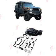 AUXILIARY LONG RANGE FUEL TANK SYSTEM 89L (EXTRA 24 GAL) EXTENDED RANGE for TOYOTA LAND CRUISER LC79 4-DOOR DIESEL 2024+