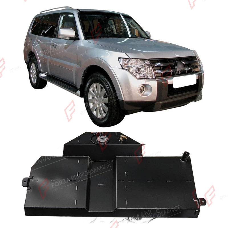 AUXILIARY LONG RANGE FUEL TANK SYSTEM 95L (EXTRA 25 GAL) EXTENDED RANGE for MITSUBISHI PAJERO V93 / V97 3.0-3.8L 2006-2021
