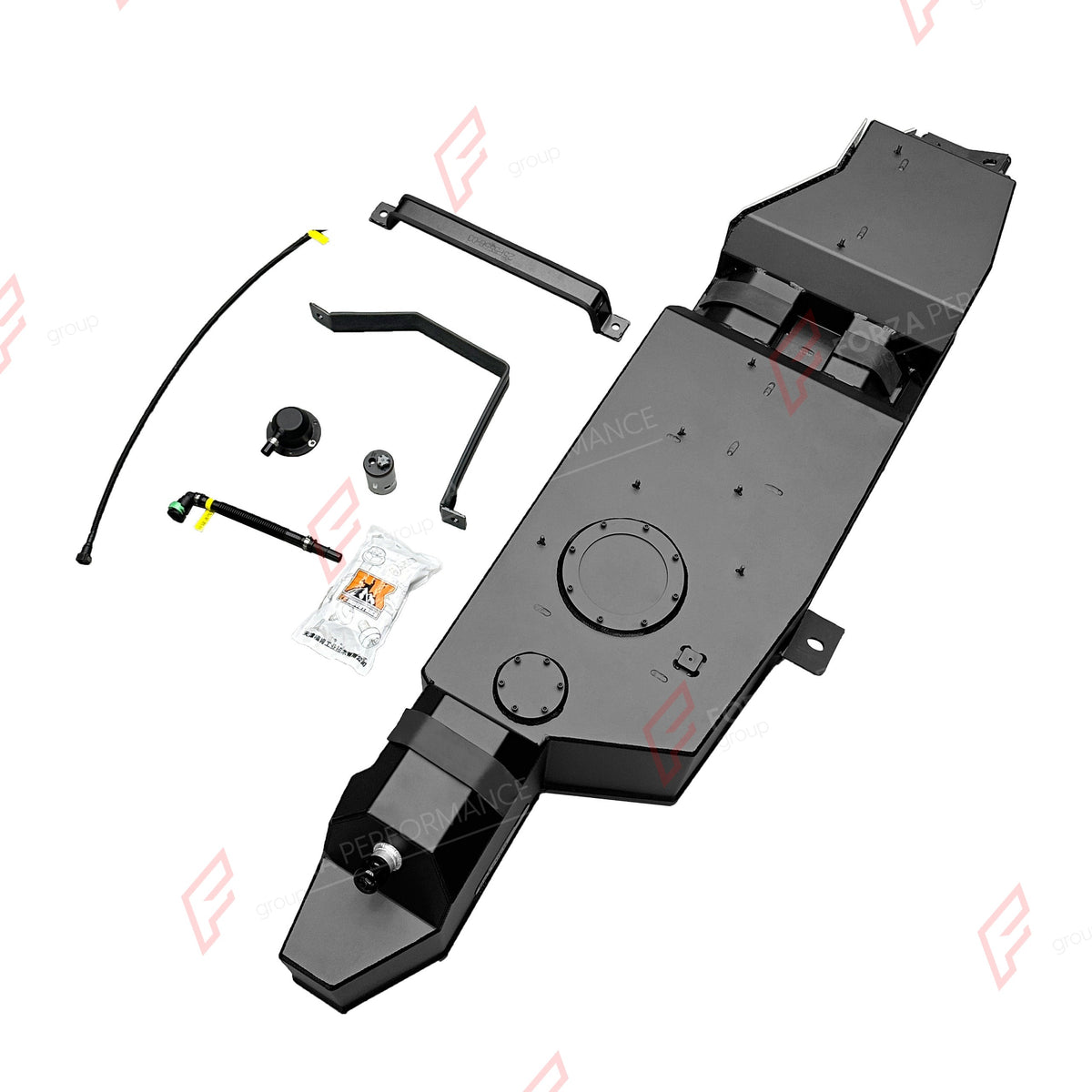 COMBO LONG RANGE FUEL TANK SYSTEM KIT 178L, +98L (EXTRA 26 GAL) EXTENDED RANGE for FORD BRONCO U725 2.3T 2.7T GASOLINE (4-DOOR) 2021+