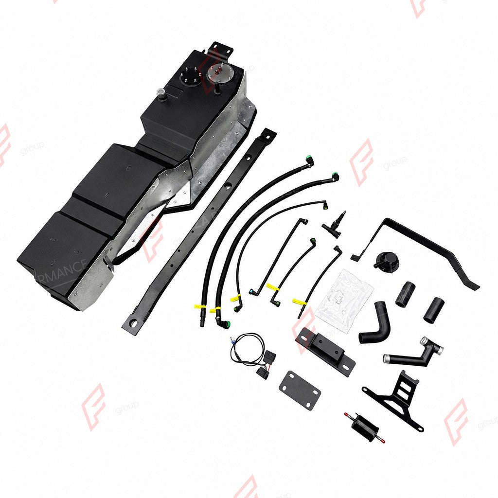 COMBO LONG RANGE FUEL TANK SYSTEM KIT 190L, +109L (EXTRA 29 GAL) EXTENDED RANGE for JEEP WRANGLER 2.0T PETROL (4-DOOR) 2018+