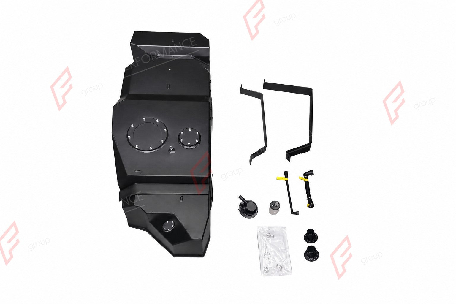 COMBO LONG RANGE FUEL TANK SYSTEM KIT 278L, +180L (EXTRA 48 GAL) EXTENDED RANGE for NISSAN PATROL Y63 3.5TT GASOLINE 2025+