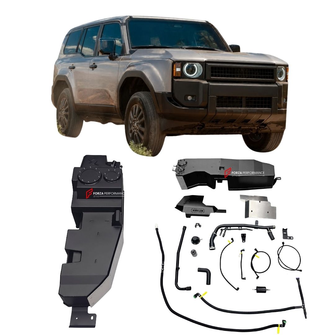 COMBO LONG RANGE FUEL TANK SYSTEM KIT 155L, +87L (EXTRA 23 GAL) EXTENDED RANGE for TOYOTA LAND CRUISER PRADO LC250 2.4T PETROL 2023+