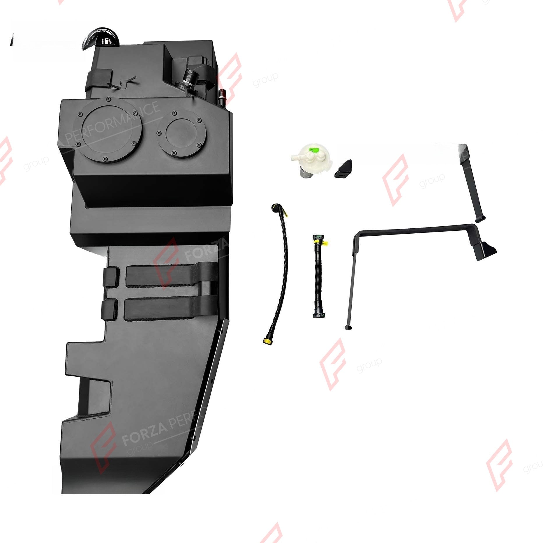 COMBO LONG RANGE FUEL TANK SYSTEM KIT 164L, +84L (EXTRA 22 GAL) EXTENDED RANGE for LEXUS LX600 3.5TT (PETROL) 2024+