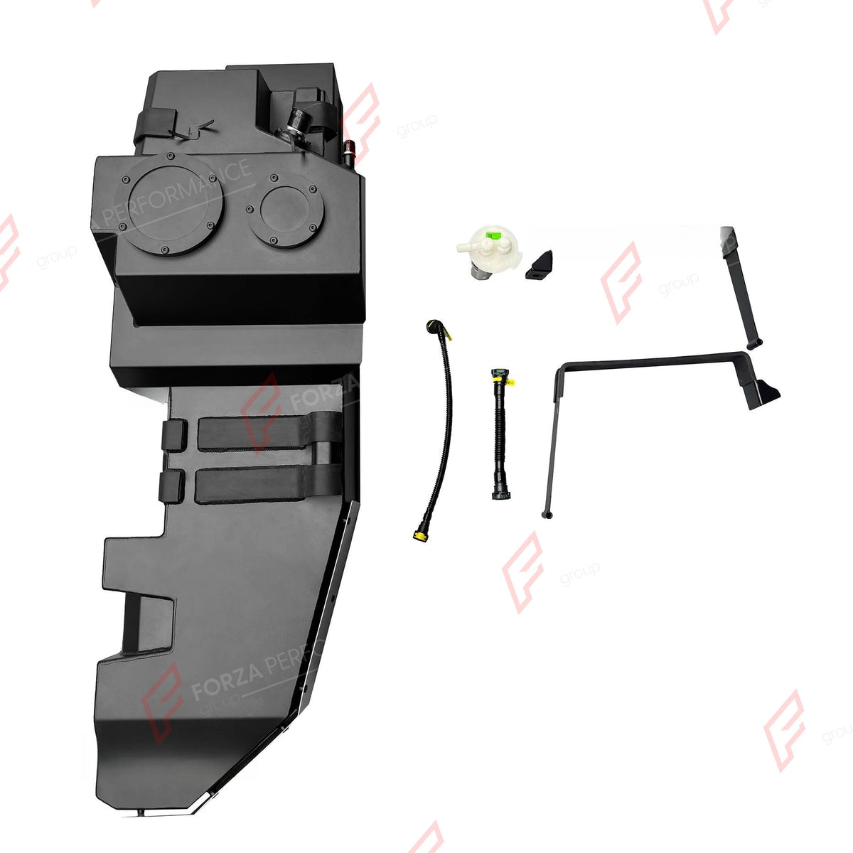 COMBO LONG RANGE FUEL TANK SYSTEM KIT 164L, +84L (EXTRA 22 GAL) EXTENDED RANGE for TOYOTA LAND CRUISER LC300 3.3T GCC SPEC DIESEL 2021+