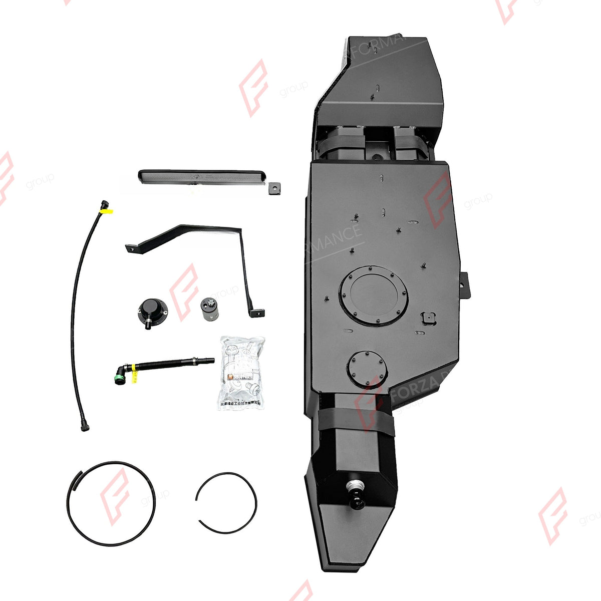 COMBO LONG RANGE FUEL TANK SYSTEM KIT 175L, +95L (EXTRA 25 GAL) EXTENDED RANGE for FORD BRONCO RAPTOR 3.0T GASOLINE 2021+