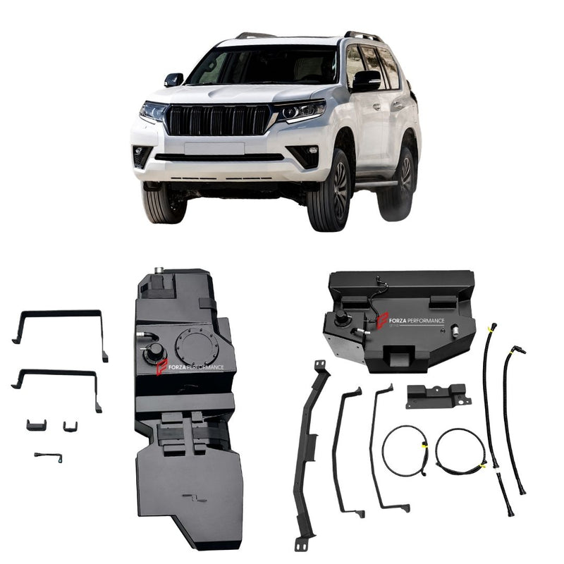 COMBO LONG RANGE FUEL TANK SYSTEM KIT 215L, +128L (EXTRA 34 GAL) EXTENDED RANGE for TOYOTA LAND CRUISER PRADO LC150 3.5L PETROL 2010-2024
