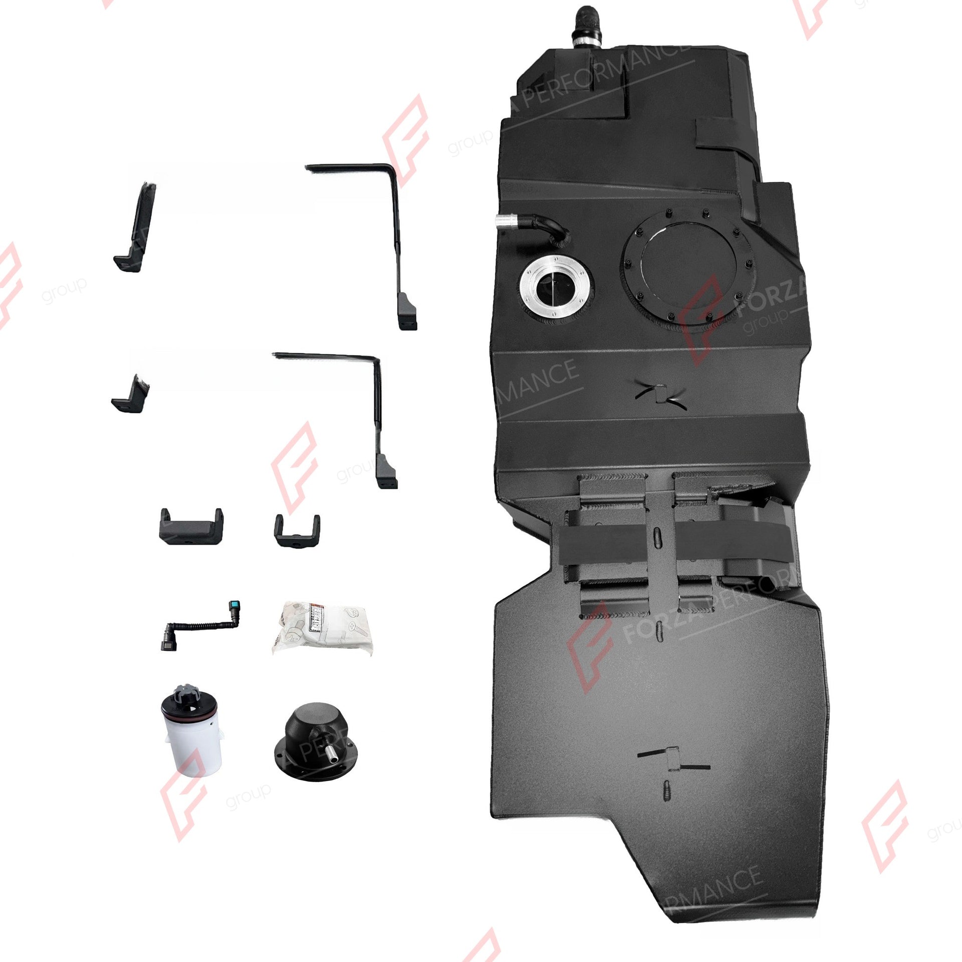 COMBO LONG RANGE FUEL TANK SYSTEM KIT 217L, +130L (EXTRA 34 GAL) EXTENDED RANGE for LEXUS GX400 4.0L (PETROL) 2010-2013