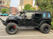 COMPLETE AXLE WITH PORTAL for JEEP WRANGLER JK 2013 - 2017

Gear Ratio: 1.16

Clearance Increase: +130 mm

Wheels PCD: 5 x 130


Material: Aluminium

Color: Black, Gold, Silver, Grey, Red