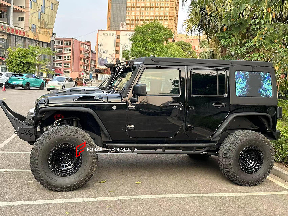 COMPLETE AXLE WITH PORTAL for JEEP WRANGLER JK 2013 - 2017

Gear Ratio: 1.16

Clearance Increase: +130 mm

Wheels PCD: 5 x 130


Material: Aluminium

Color: Black, Gold, Silver, Grey, Red