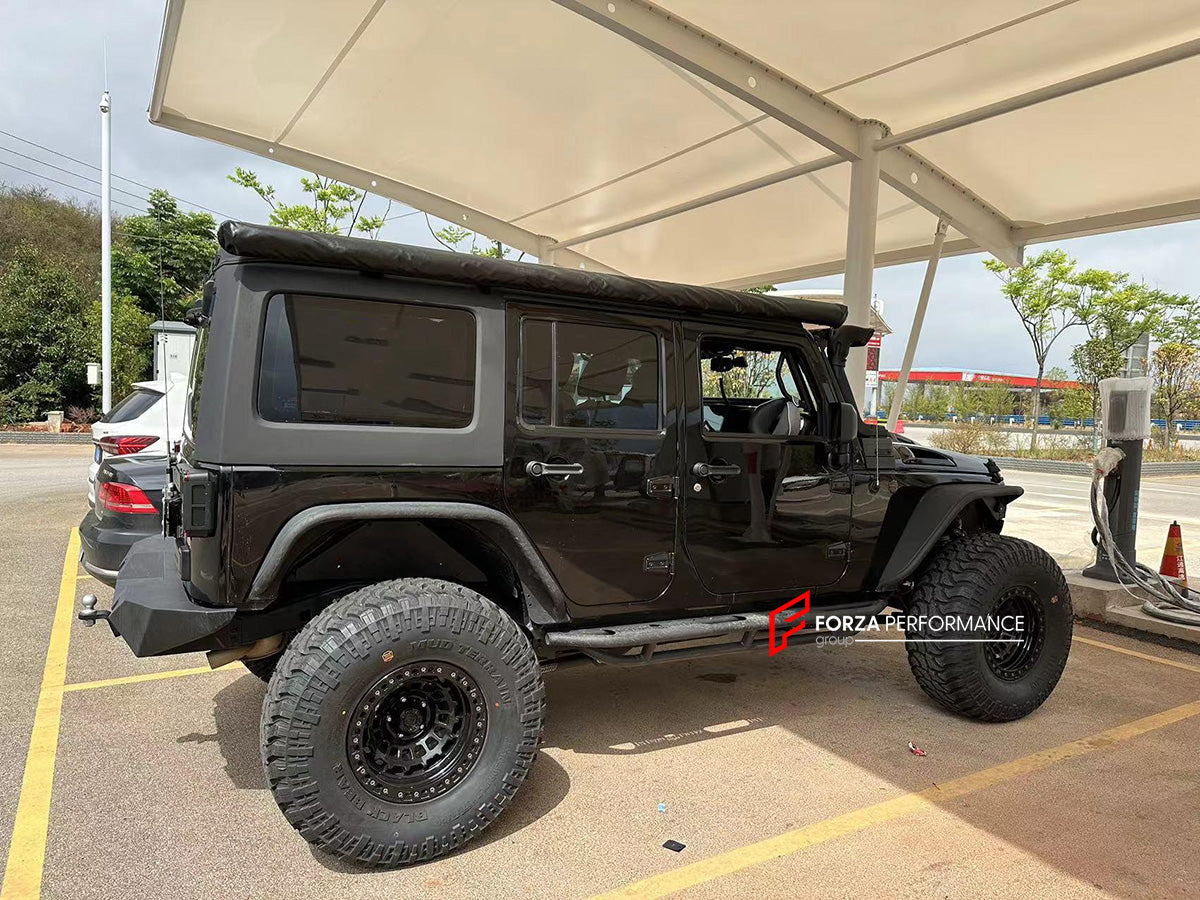 COMPLETE AXLE WITH PORTAL for JEEP WRANGLER JK 2013 - 2017

Gear Ratio: 1.16

Clearance Increase: +130 mm

Wheels PCD: 5 x 130


Material: Aluminium

Color: Black, Gold, Silver, Grey, Red