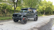 COMPLETE AXLE WITH PORTALS FOR 4x4 MERCEDES BENZ G CLASS AMG W463

Gear Ratio: 1.26

Clearance Increase: +150mm

Wheels PCD: 8 x 164.8


Material: Aluminium

Color: Black, Gold, Silver, Grey, Red