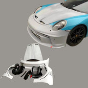 Conversion upgrade body kit for PORSCHE 911 991.1 991.2 2011 - 2020 to 992.1 GT3 2021 - 2024
Set includes:

Front Bumper
Hood Bonnet (Aluminium)
Material
Plastic and Aluminium
Note
Professional installation is required.