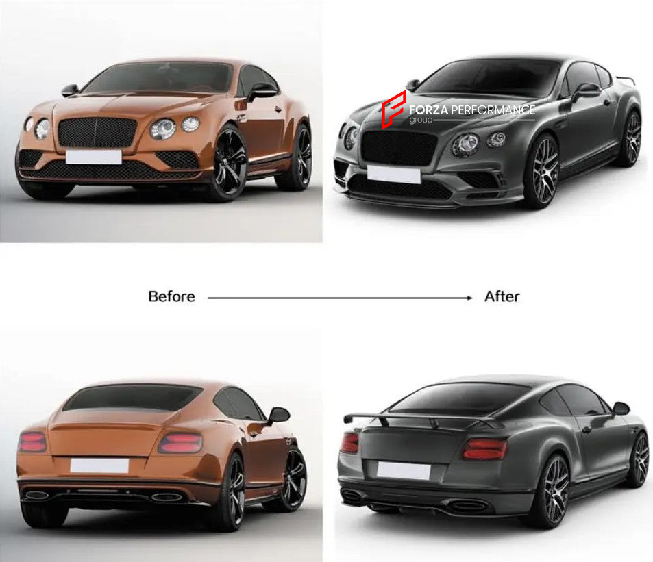 Bentley Conversion Kit CONVERSION BODY KIT for BENTLEY CONTINENTAL GT 2012 - 2015 UPGRADE to ...