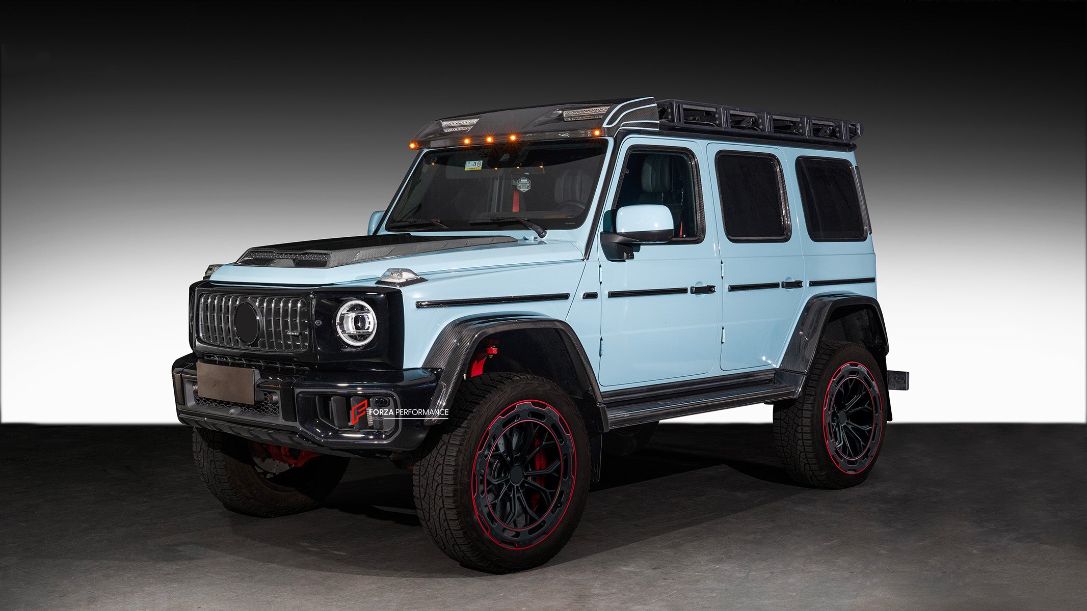 CONVERSION BODY KIT AND LIFT KIT PORTAL AXELS for MERCEDES-BENZ G-CLAS