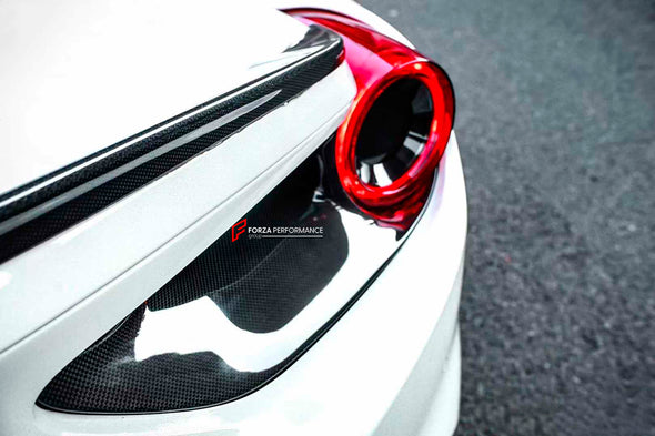 CONVERSION BODY KIT for FERRARI 488 2015+ to FERRARI 488 PISTA

Set includes:

Front bumper
Carbon front lip
Carbon hood/bonnet
Carbon side skirts add-ons
Rear bumper
Carbon rear diffuser
Rear decklid spoiler

Material: Autoclaved fiberglass and dry carbon fiber

Note: Professional installation is required

Production time: 30 Days

Payment ►
Visa
Mastercard
PayPal with a credit card (add 4.4% at checkout)
Payoneer
Cryptocurrency
Shipment ►
By express DHL/UPS/TNT/FedEx
To the local international airport
Spe