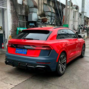 CONVERSION BODY KIT for AUDI Q8 4M FACELIFT 2024+ UPGRADE to AUDI RSQ8 4M FACELIFT 2024+

Set includes:

Front Bumper Assembly
Rear Bumper Assembly
Exhaust Tips
Material: Plastic

Note: Professional installation is required.