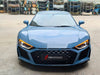 CONVERSION BODY KIT for AUDI R8 4S 2012 - 2016 to R8 4S FACELIFT 2019+

Set includes:

Front Bumper
Front Grille
Hood
Rear Bumper
Headlights

Side Mirrors
Side Skirts
Rear Bumper
Rear Spoiler
Exhaust Tips