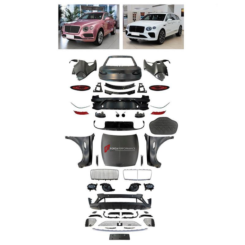 CONVERSION BODY KIT for BENTLEY BENTAYGA 2016 - 2020 UPGRADE to BENTAYGA 2024+