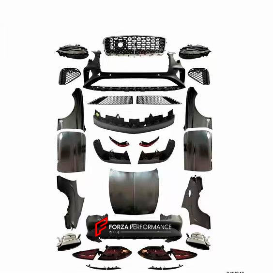 CONVERSION BODY KIT for BENTLEY CONTINENTAL GT 2004 - 2011 upgrade to CONTINENTAL GT 2025+

Set includes:

Front Bumper
Headlights
Front Grille
Front Bumper Meshes
Front Fenders
Doors
Side Skirts
Rear Fenders
Trunk Lid
Rear Bumper
Tail Lights
Exhaust Tips

Note: Professional installation is required.