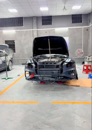 CONVERSION BODY KIT for BENTLEY CONTINENTAL GT 2004 - 2011 upgrade to CONTINENTAL GT 2025+

Set includes:

Front Bumper
Headlights
Front Grille
Front Bumper Meshes
Front Fenders
Doors
Side Skirts
Rear Fenders
Trunk Lid
Rear Bumper
Tail Lights
Exhaust Tips

Note: Professional installation is required.
