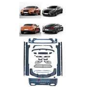 CONVERSION UPGRADE FACELIFT OLD TO NEW BODY KIT for Bentley Continental GT 2016 - 2019 to Continental GT Supersport 2016 - 2019
Set includes:

Front Lip
Front Bumper Assembly
Front Grille
Hood Bonnet
Side Skirts
Rear Spoiler Wing
Rear Bumper Assembly
Material: Plastic

NOTE: Professional installation is required.