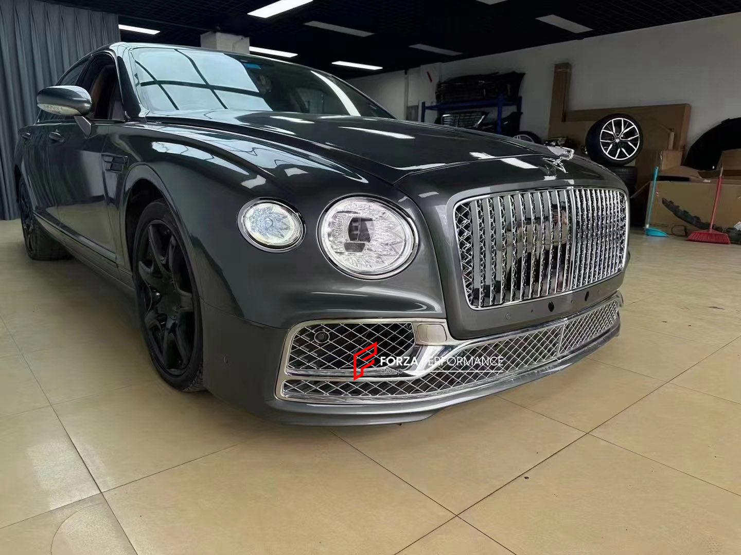 CONVERSION BODY KIT FOR BENTLEY FLYING SPUR 2005-2019 UPGRADE TO 3 GENERATION 2019+