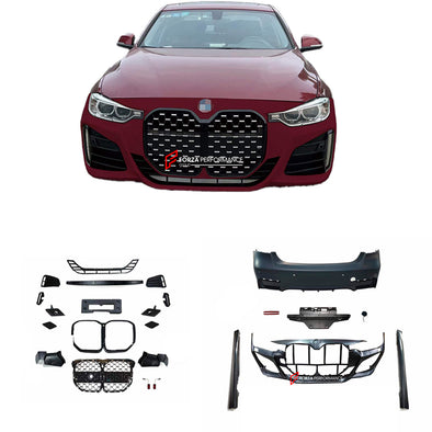 CONVERSION BODY KIT for BMW 4 SERIES F32 2018 UPGRADE to G22 2024 FACELIFT