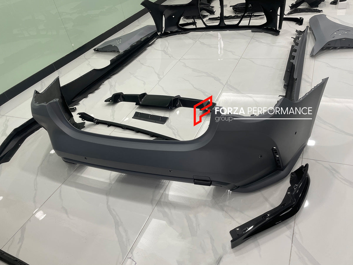 CONVERSION BODY KIT for BMW 4 SERIES G20 G22 G26 G23 to M4 G82 2020+  Set includes:  Front Bumper Assembly Front Grille Side Skirts Hood/Bonnet Rear Diffuser Rear Bumper Assembly