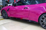 CONVERSION BODY KIT for BMW 4 SERIES G22 G23 2020 - 2024 UPGRADE to M4 G82 G83 2021 - 2024

Set includes:
Front Bumper Assembly
Front Grille
Hood Bonnet
Side Skirts
Rear Bumper Assembly
Exhaust Tips

Material: Plastic

NOTE: Professional installation is required.
