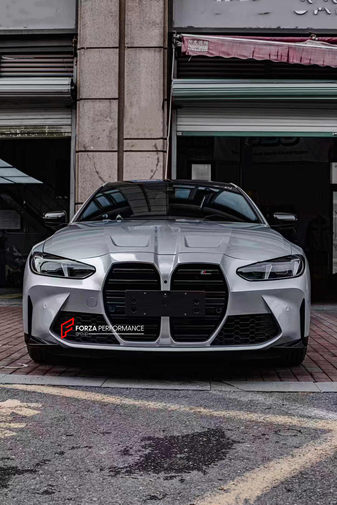 CONVERSION BODY KIT for BMW 4 SERIES G22 G23 LCI 2024+ to M4 G82 G83 LCI 2024+

Set includes:

Front Bumper Assembly
Front Grille
Hood/Bonnet
Front Fenders
Side Skirts

Rear Bumper Assembly
Rear Diffuser

Material: Plastic