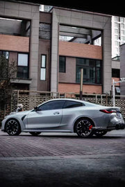 CONVERSION BODY KIT for BMW 4 SERIES G22 G23 LCI 2024+ to M4 G82 G83 LCI 2024+

Set includes:

Front Bumper Assembly
Front Grille
Hood/Bonnet
Front Fenders
Side Skirts

Rear Bumper Assembly
Rear Diffuser

Material: Plastic
