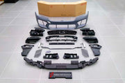 CONVERSION FRONT BUMPER AND FENDERS KIT for BMW 5 SERIES G30 G38 2016 - 2020 to M5 F90 LCI 2020+ UPGRADE FACELIFT

Set includes:

Front Bumper Assembly
Side Fenders

Material: Plastic, Aluminium

Note: Professional installation is required.