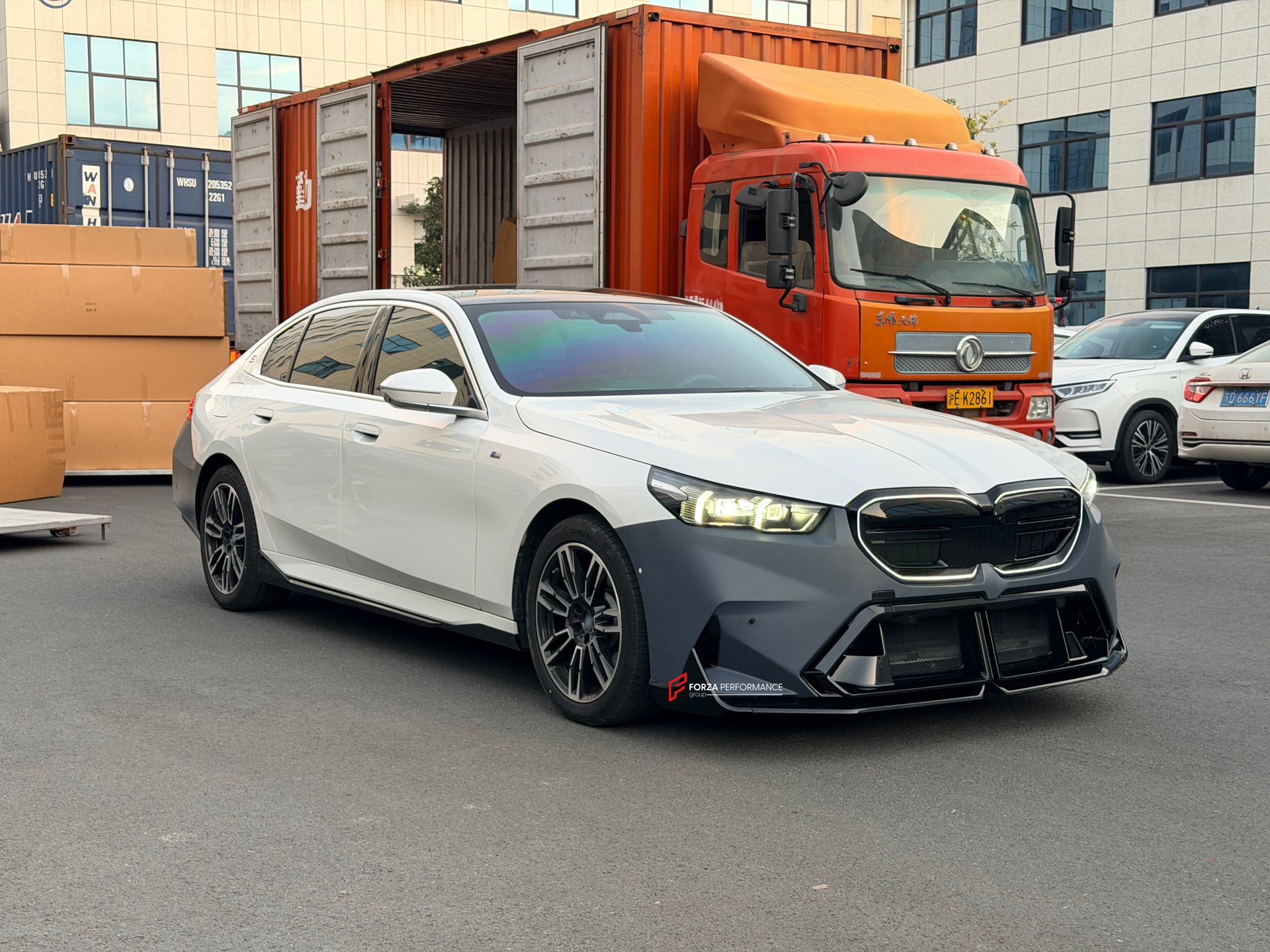 CONVERSION BODY KIT for BMW 5 SERIES G60 G68 2023+ UPGRADE to M5 G90 2024+



Set includes:

Front Bumper
Front Grille
Side Skirts

Rear Diffuser

Material: Plastic

Note: Professional installation is required.

Contact us for pricing.

Why “Contact Us for Pricing”?

We don’t display fixed prices because our goal is to offer you the most competitive deal possible. Product costs often decrease over time, and by requesting a quote, you’ll receive our most up-to-date price on market.

SECURED PAYMENT METHODS&n