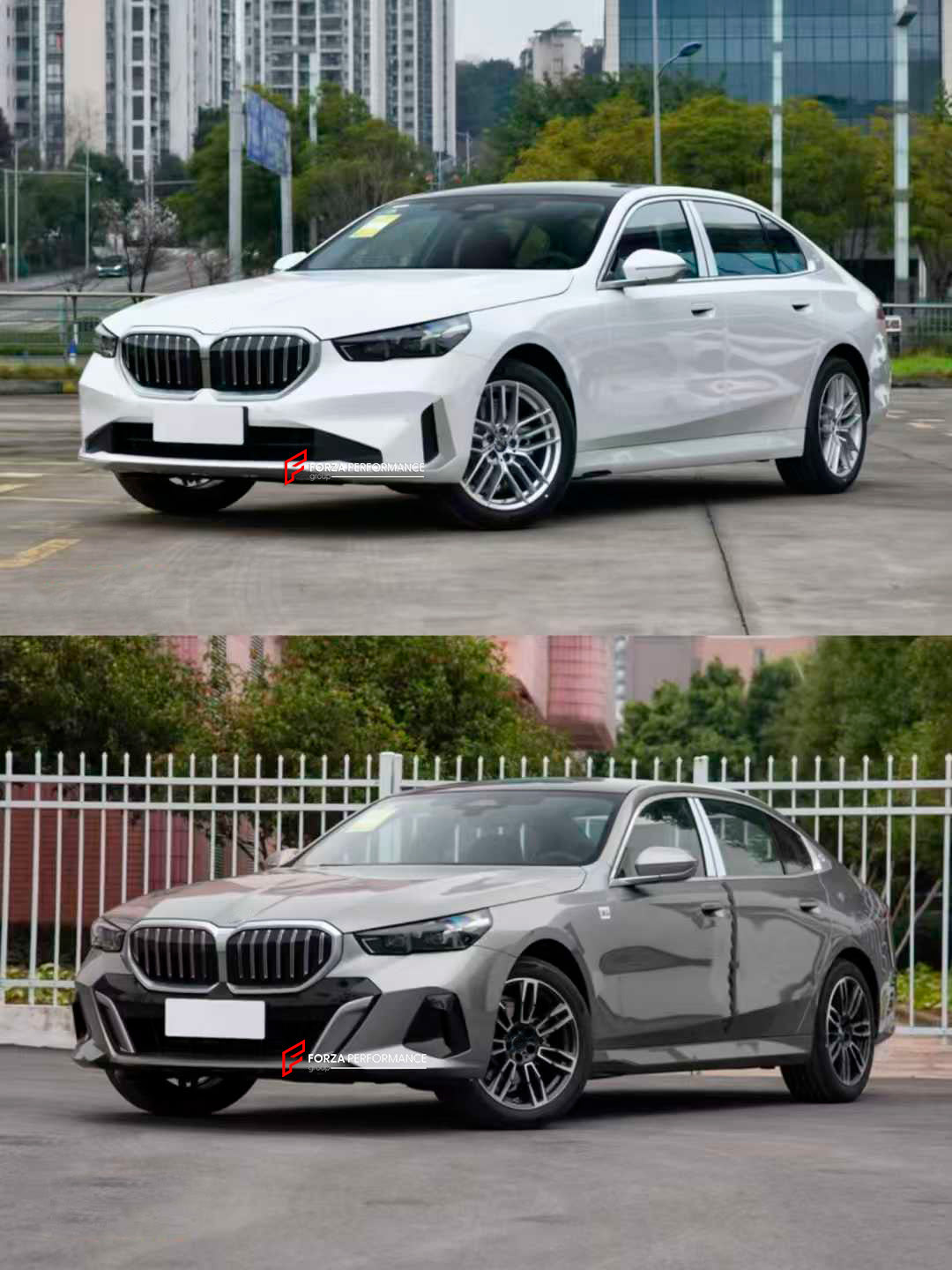 CONVERSION BODY KIT for BMW 5 SERIES G60 G68 2024+ UPGRADE to M TECH


Set includes:
Front Bumper Assembly
Side Skirts
Rear Bumper Assembly
Rear Diffuser

Material: Plastic + Aluminum + Stainless steel

Note: Professional installation is required