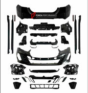 CONVERSION BODY KIT for BMW 5 SERIES G60 G68 2024+ UPGRADE to M TECH


Set includes:
Front Bumper Assembly
Side Skirts
Rear Bumper Assembly
Rear Diffuser

Material: Plastic + Aluminum + Stainless steel

Note: Professional installation is required