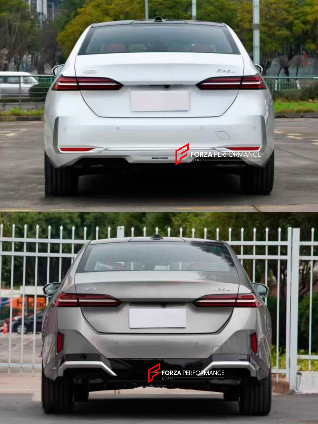 CONVERSION BODY KIT for BMW 5 SERIES G60 G68 2024+ UPGRADE to M TECH


Set includes:
Front Bumper Assembly
Side Skirts
Rear Bumper Assembly
Rear Diffuser

Material: Plastic + Aluminum + Stainless steel

Note: Professional installation is required