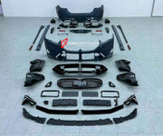 CONVERSION UPGRADE FACELIFT OLD TO NEW BODY KIT for BMW G60/G68 2024+ to M5 G90 2025+ FACELIFT
Set includes:

Front Bumper
Front Grille
Side Skirts
Rear Diffuser
Material: Plastic

NOTE: Professional installation is required.