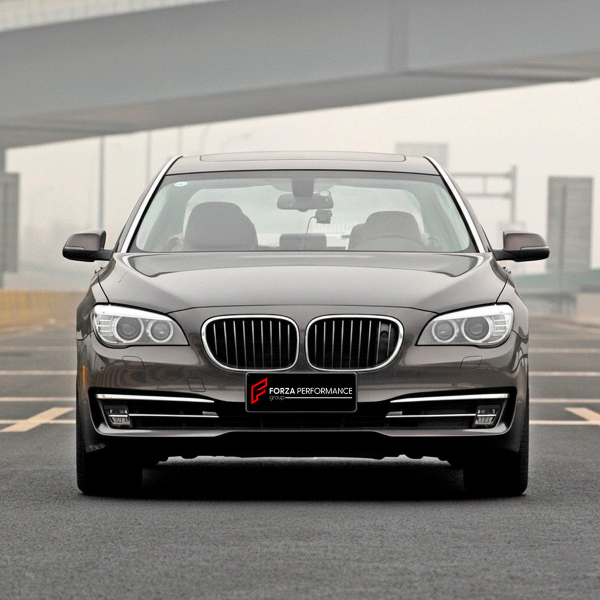 CONVERSION UPGRADE FACELIFT OLD TO NEW BODY KIT for BMW 7 Series F01 F02 2008 - 2015 to G11 G12 2015 - 2022
Set includes:

Front Lip
Front Bumper Assembly
Front Grille
License Plate
Hood Bonnet
Front Fenders
Body Side Door Moldings
Rear Diffuser
Rear Bumper Assembly
Exhaust Tips
Material: Plastic

NOTE: Professional installation is required.