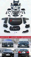 CONVERSION UPGRADE BODY KIT FOR BMW 7-SERIES F02 2008-2015 UPGRADE TO G70 2023