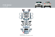 CONVERSION BODY KIT for BMW X3 F25 2010 - 2014 to X3M F97 LCI FACELIFT 2021 - 2024




Set includes:

Front Lip
Front Bumper
Front Grille
Hood/Bonnet
Headlights
Side Fenders
Side Skirts
Side Trims
Wheel Arch Flares
Tail Lights
Rear Bumper

Rear Diffuser
Exhaust Tips

Material: Plastic

NOTE: Professional installation is required



Payment ►
Visa

Mastercard

PayPal with a credit card (add 4.4% at checkout)
Payoneer
Cryptocurrency
Shipment ►
By express DHL/UPS/TNT/FedEx
To the local international airport
Sp