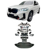CONVERSION BODY KIT for BMW X3 G01 UPGRADE TO X3M F97
Set include:
Front bumper assembly
Front fender flares
Front Lights
Side skirts
Side skirts add-ons
Taillights
Rear bumper assembly
Rear fenders flares
Rear diffuser with exhaust tips
NOTE: Very professional installation is required