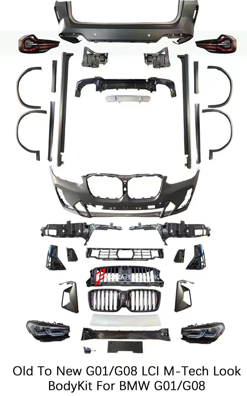 BMW X3 G01 LCI M-TECH STYLE CONVERSION BODY KIT for BMW X3 G01